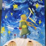 Lienzo 21 x 28, técnica: acrilico